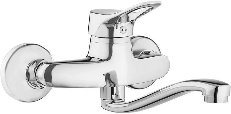 Wall-Mounted Kitchen Faucet