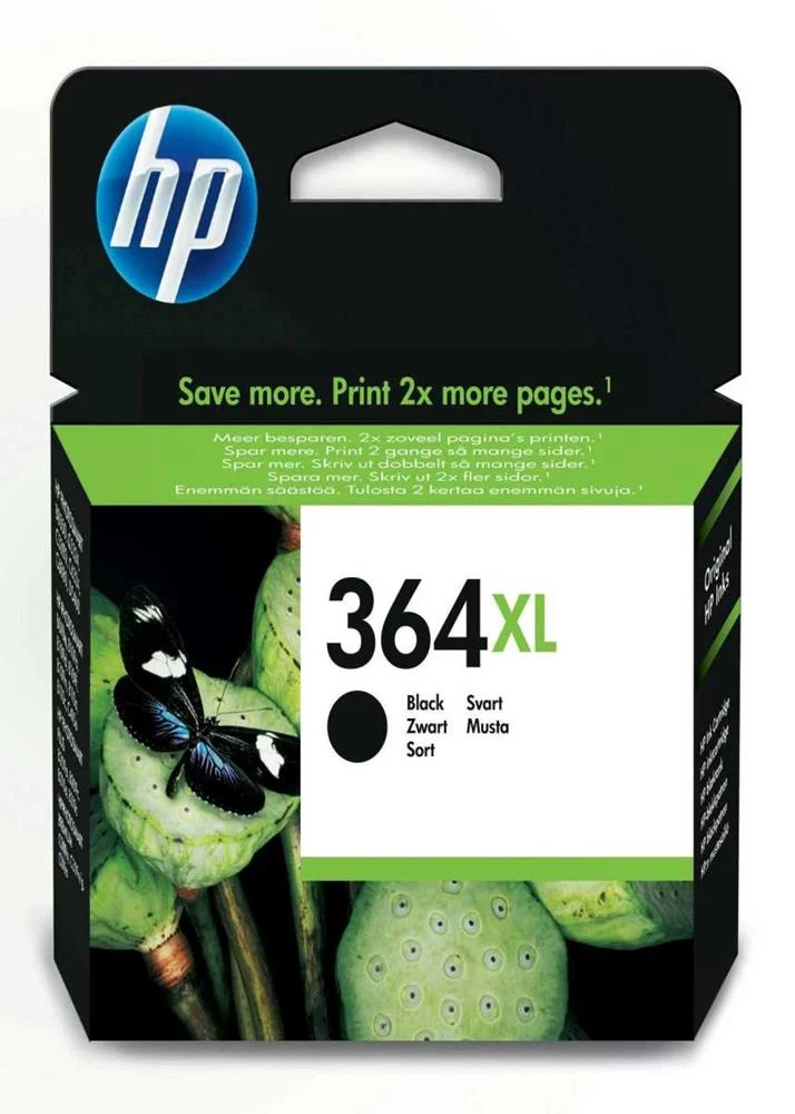 Tinteiro de Tinta Original Hp 364xl Preto 