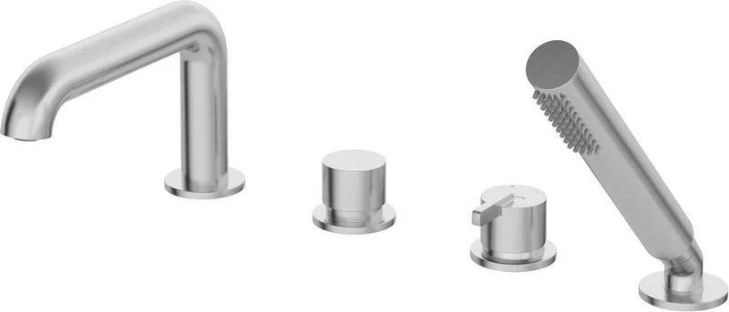 4-Hole Bathtub Mixer With Shower Set