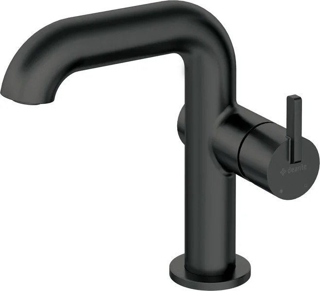 Basin Mixer With Rectangular Spout