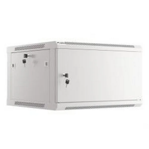 ARMÁRIO RACK DE PAREDE LANBERG 19" 6U BRANCO
