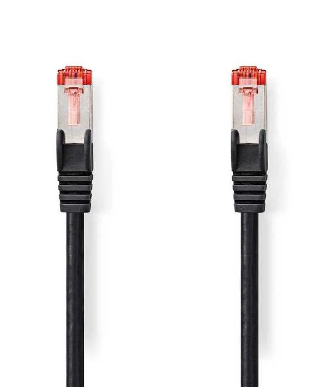 Nedis Ccgl85221bk100 Cabo de Rede Preto 10 M Cat6.