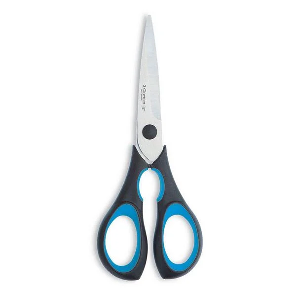 3 CLAVELES ERGO TESOURA DE COZINHA 200 MM PRETO, .