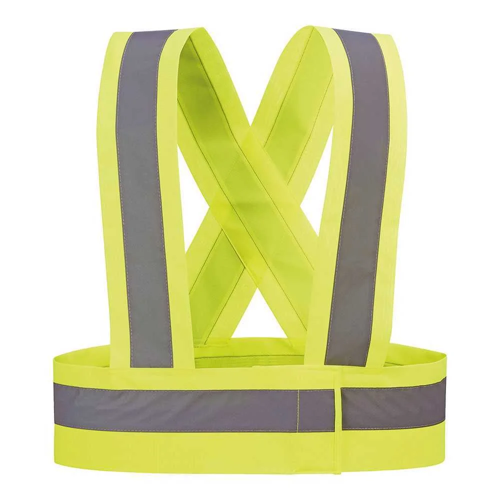 Alças de Alta Visibilidade Cor Amarelo Fluor Hvt/.