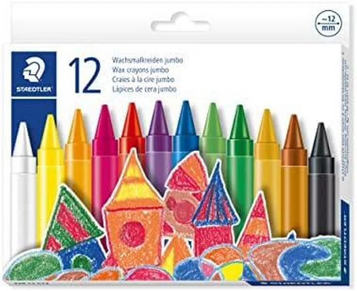 Lápis de Cera Staedtler Noris Conjunto de 12