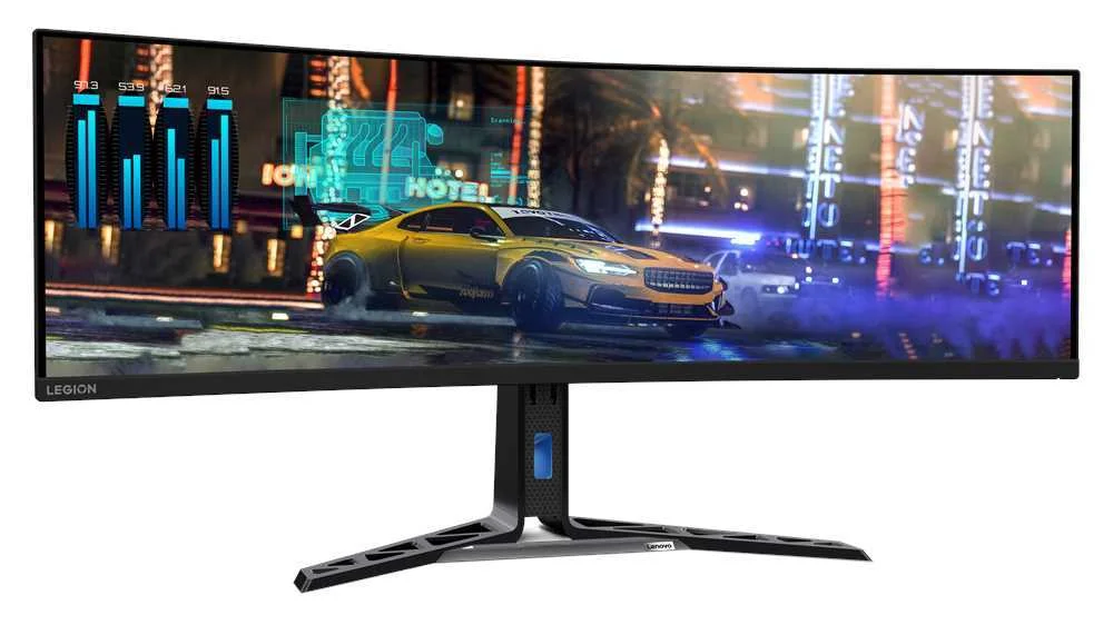 Monitor Curvo 44,5" Legion R45w-30 Dqhd LED Preto - Lenovo