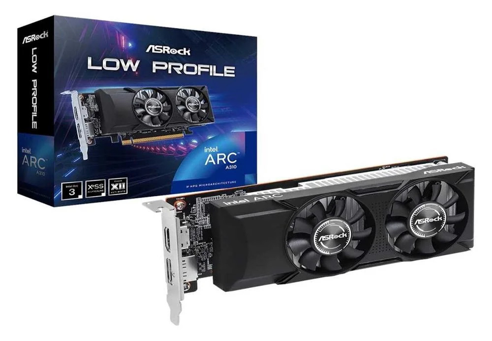 Karta Graficzna Asrock Intel Arc A310 Low Profile 4gb