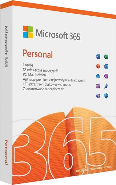 Microsoft 365 Personal Licença Subscrição 1 Ano