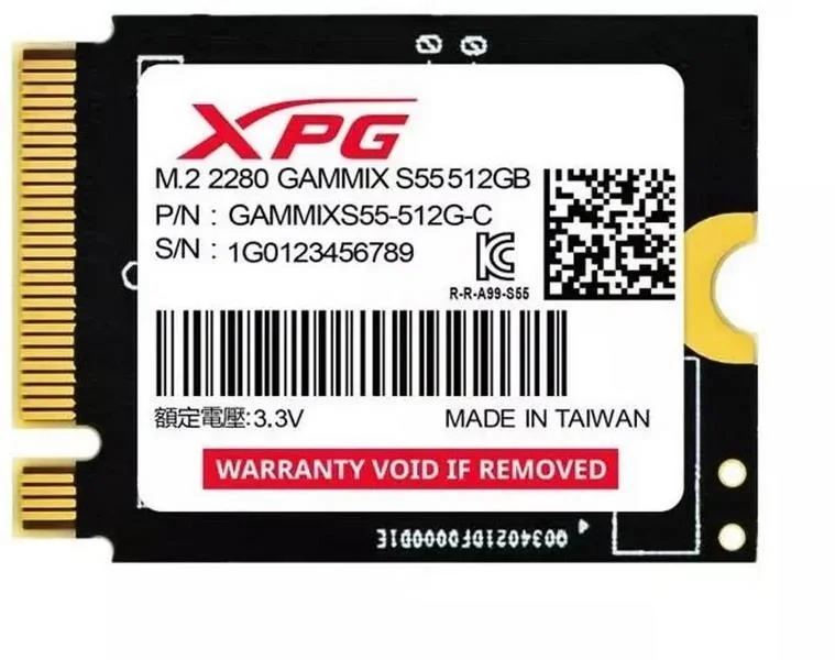 Ssd Adata 1tb Gammix S55 Gen 4x4 2230