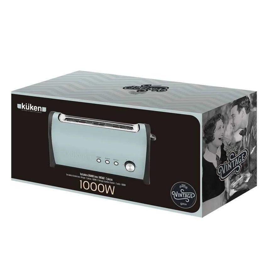 KÜKEN 33963 TORRADEIRA 2 FATIA(S) 1000 W VERDE