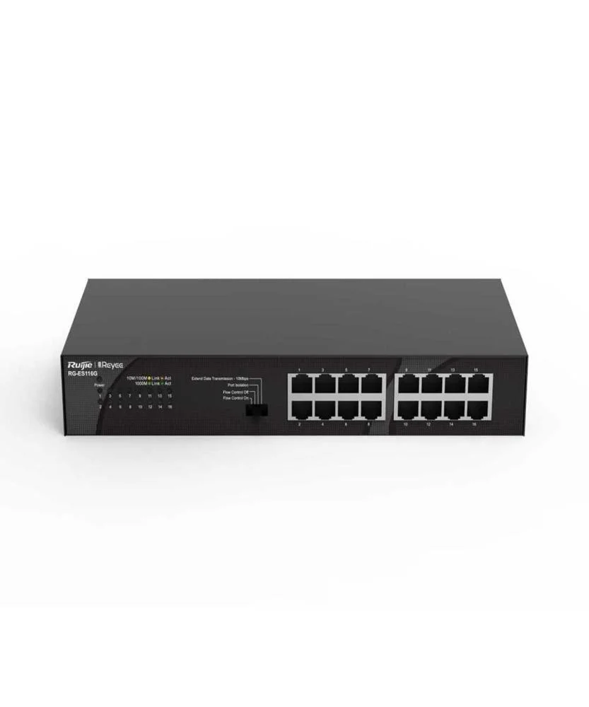 Switch Ruijie Reyee Rg-Es116g 5-Port 10/100 Mbps .