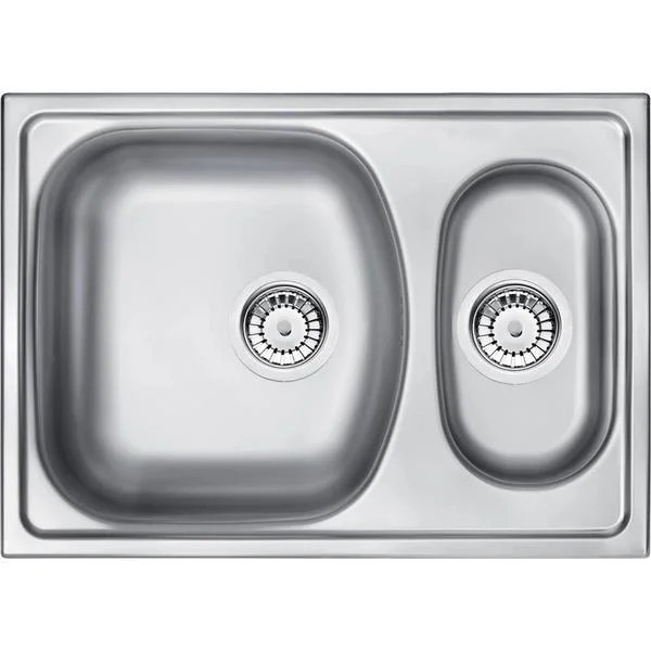 1.5-Bowl Steel Sink