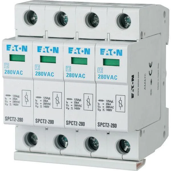 Spct2-280/4 Surge Arrester T2 C 4p 4m 20/40ka 1.4kv Tn  Tns  Tncs