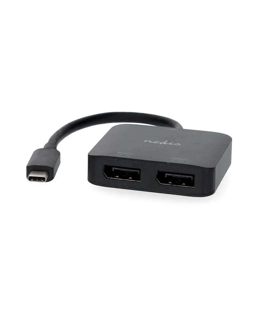 Adaptador Usb-C Usb 3.2 Gen1 Usb-C Macho 2x Dp Fem