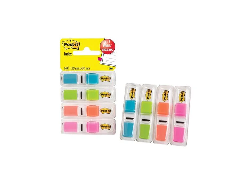 Pack 4 Dispensadores X 35 Marcadores Index