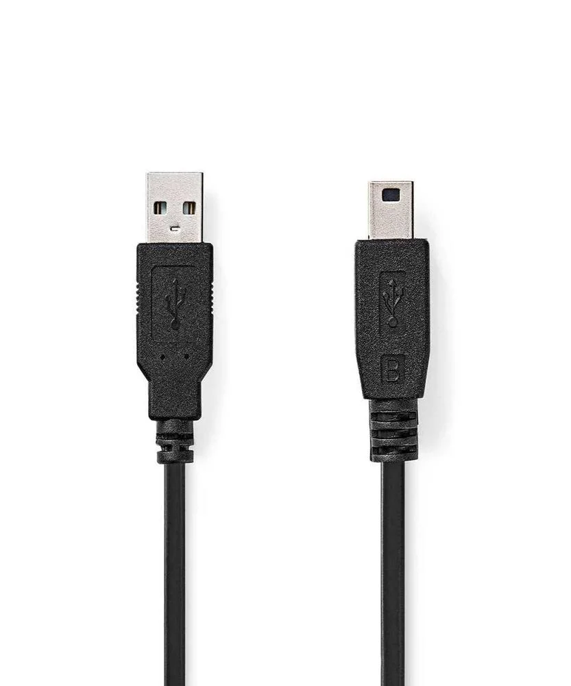 Cabo Usb-Usb Mini-B 5 Pinos Macho