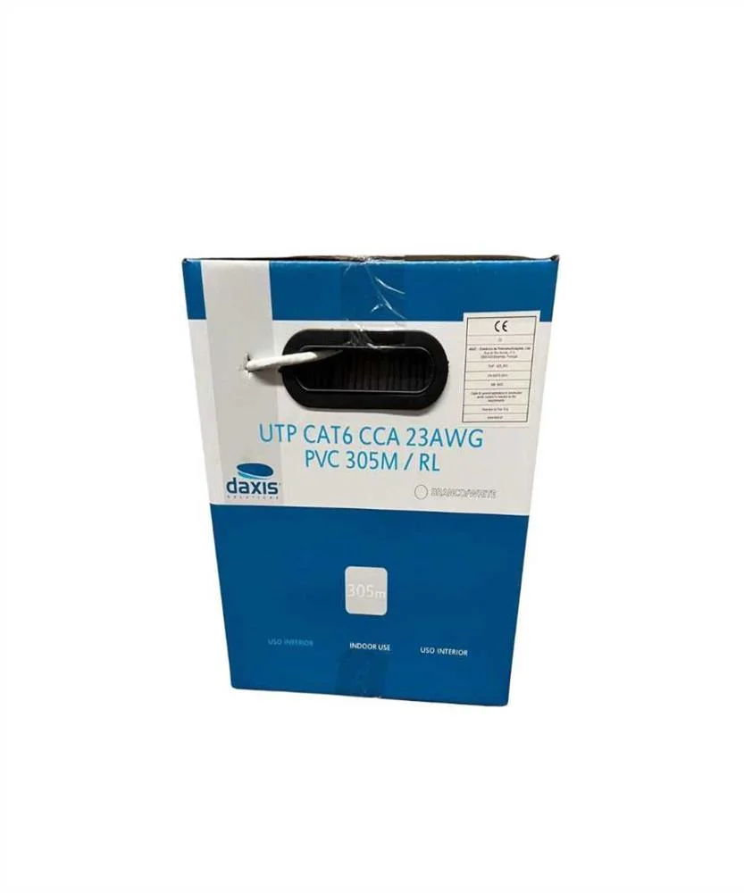Cabo Utp Cat6 Cca Pe Branco 305m / Rl