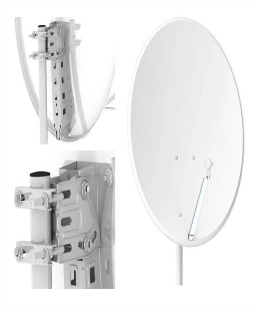 Antena Satélite Ferro 80cm Modelo Qd