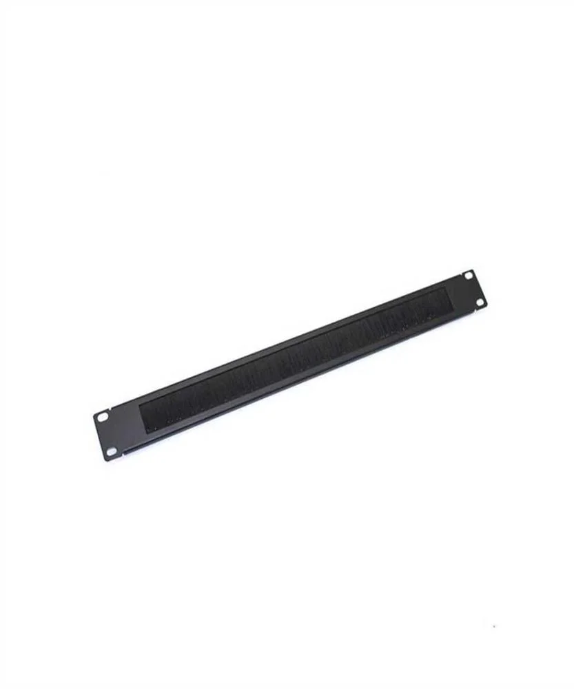 Painel Escova 19" 1u Dicom Preto