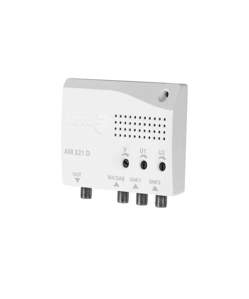 Amplificador Multibanda, 3 Entradas Biii-Dab/Uhf/Uhf, Am321