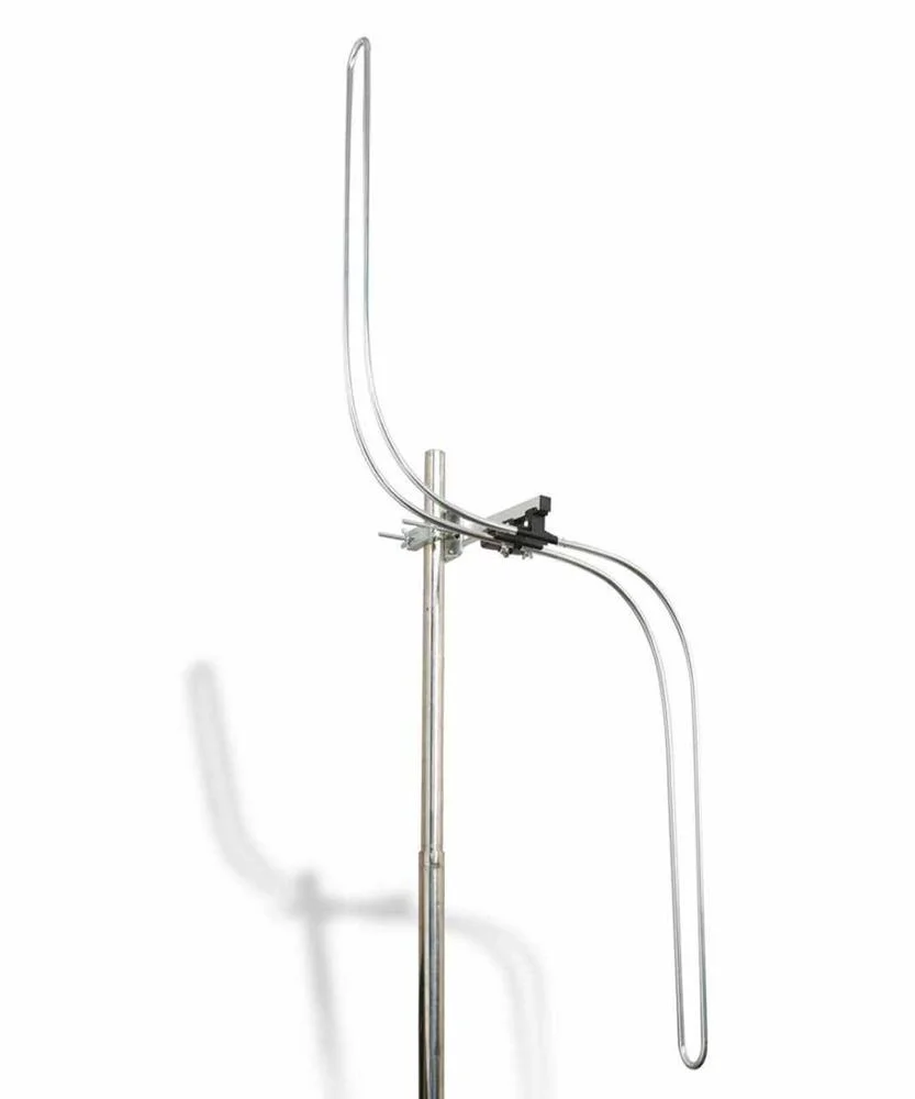 Antena FM dupla polaridade, horizontal e vertical