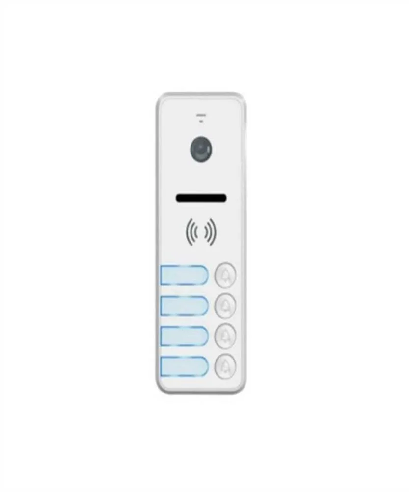 Botoneira Ext. de Video Porteiro para 4 Utilizadores