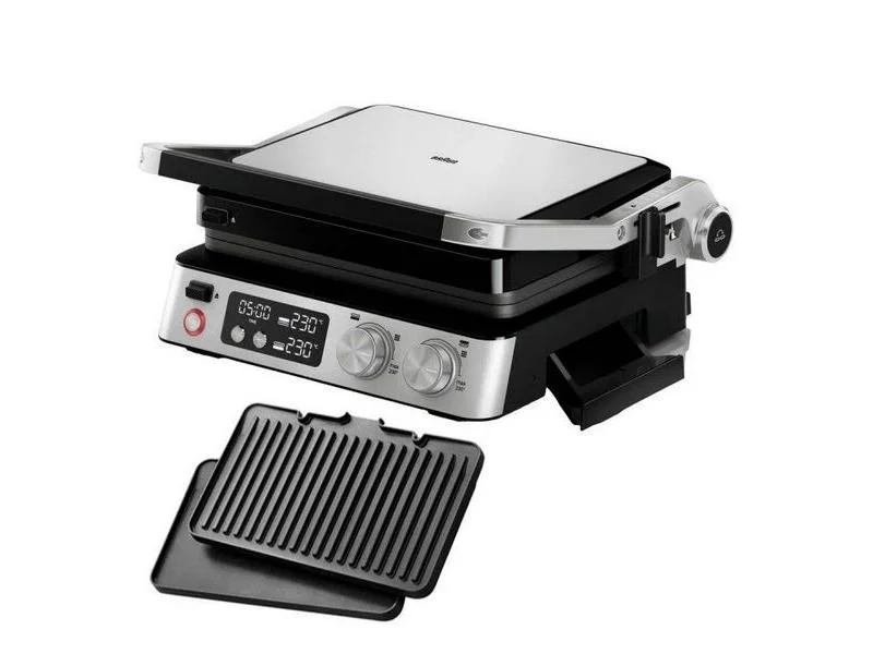BRAUN GRELHADOR 2000W DIGITAL PLACAS AMOVIVEIS AN.