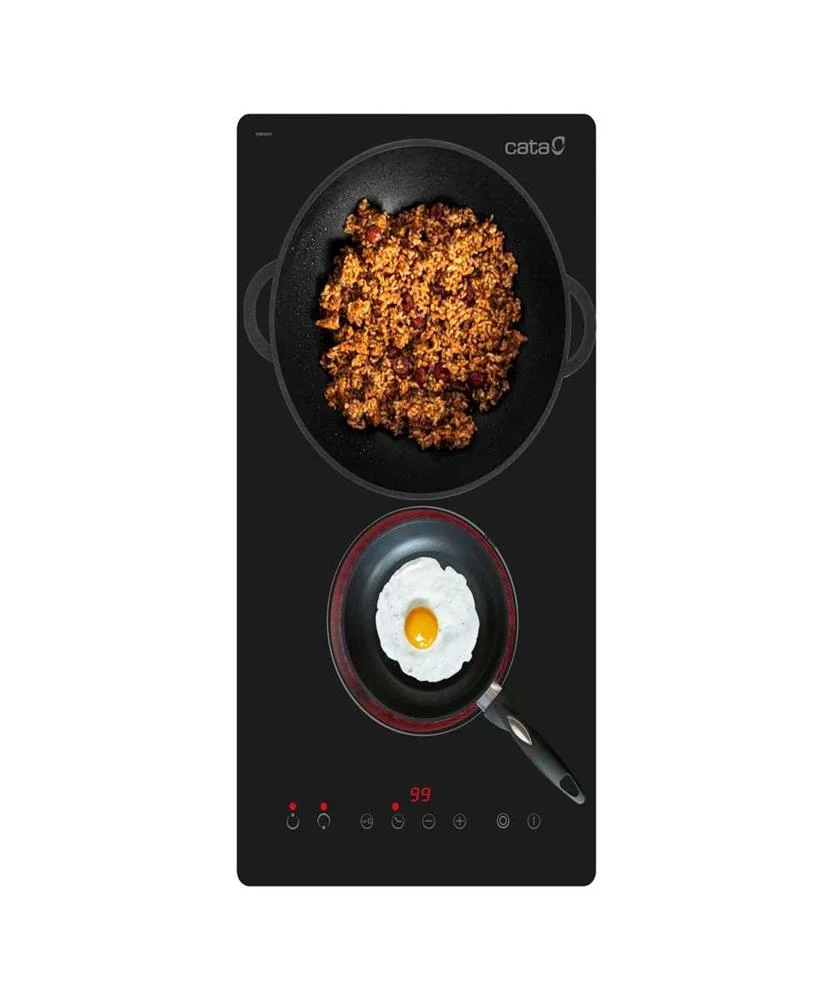 Placa Modular Cata Td3002bk Vitro 2f 405