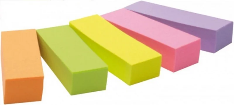Pacote de 5 Mini Blocos de Notas de 100 Folhas
