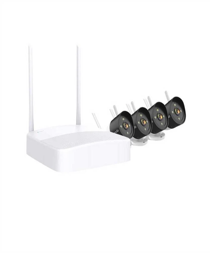 K4W-3TC Tenda: Kit Sem Fio NVR+CAM 4 Canais 3MP F.