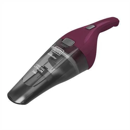 Black & Decker Nvc115w Handheld Vacuum Grey  Purple Bagless