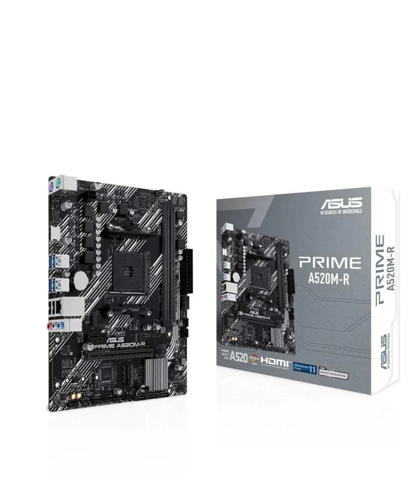 ASUS PRIME A520M-R AMD A520 SOCKET AM4 MICRO ATX