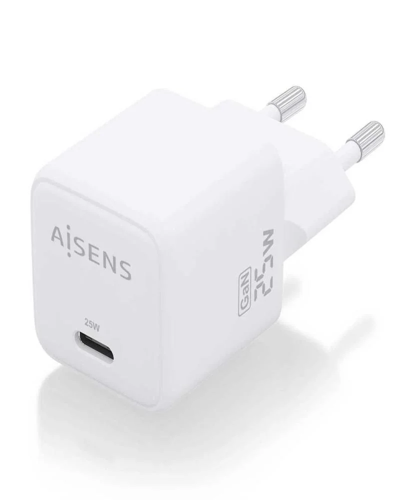 Cargador Gan de Pared Aisens Asch-25w1p012-W/ 1xu.