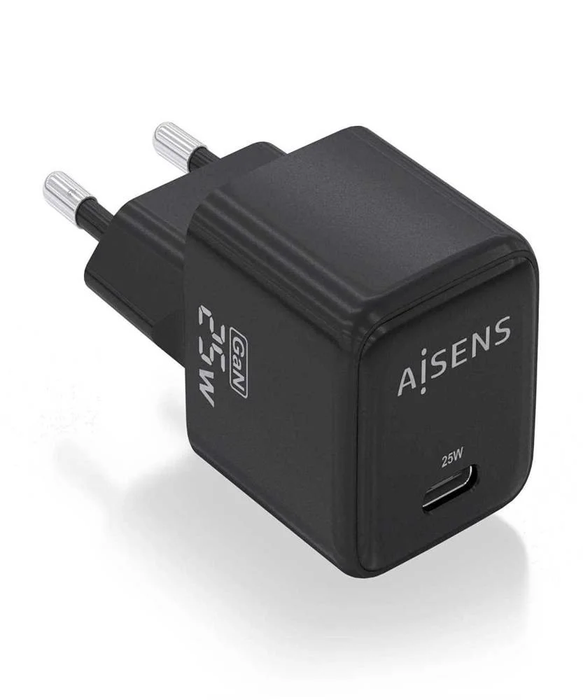 Aisens Asch-25w1p013-Bk Carregador de Dispositivo.