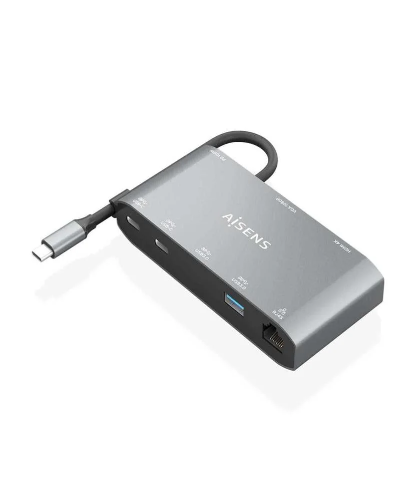 Docking Usb Tipo-C Aisens Asuc-8p010-Gr/ 1xhdmi/ .