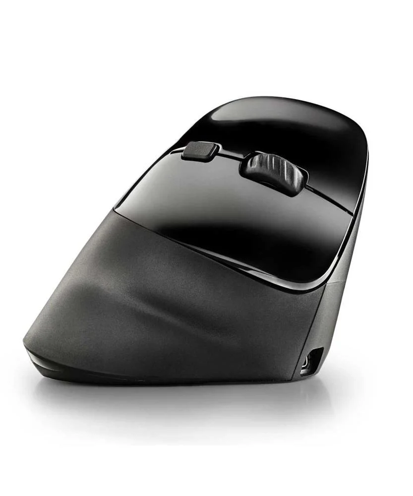 Rato Ergonómico Rf Wireless Ótico Evo Moksha 2400dpi Preto - Ngs