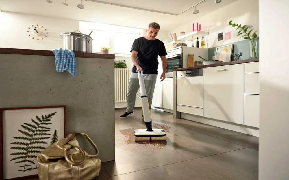 KÄRCHER FC 7 CORDLESS ELECTRIC BROOM BATERIA MOLH.