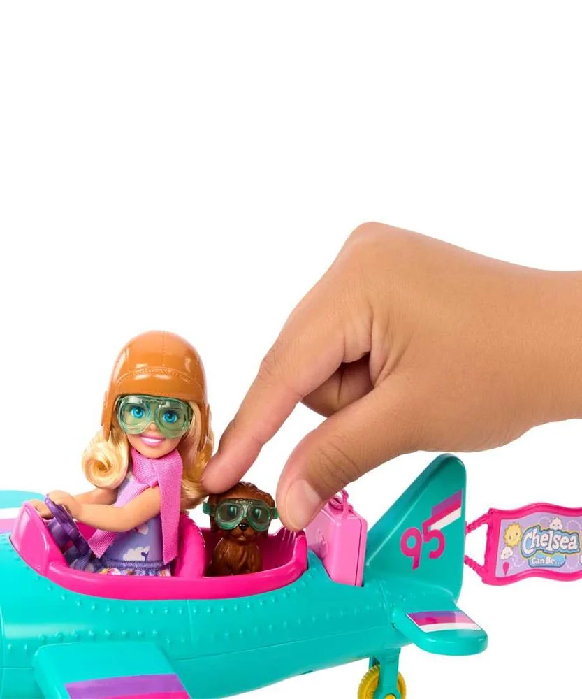 Boneca Barbie Chelsea Et Son Avion 