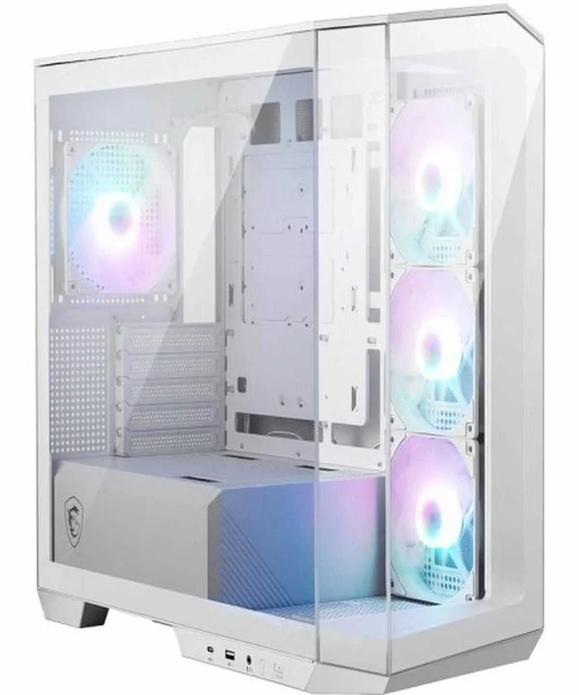 Caixa Semitorre Atx Msi Pano M100r Branco 