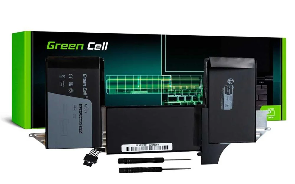 Bateria Green Cell A2389 para Apple MacBook