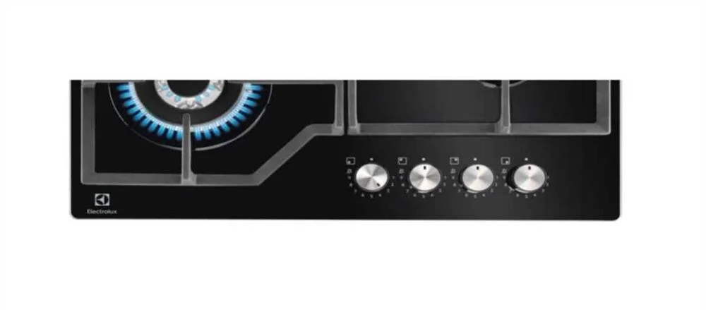 ELECTROLUX KGG64362K PRETO EMBUTIDO 60 CM GÁS 4 Z.