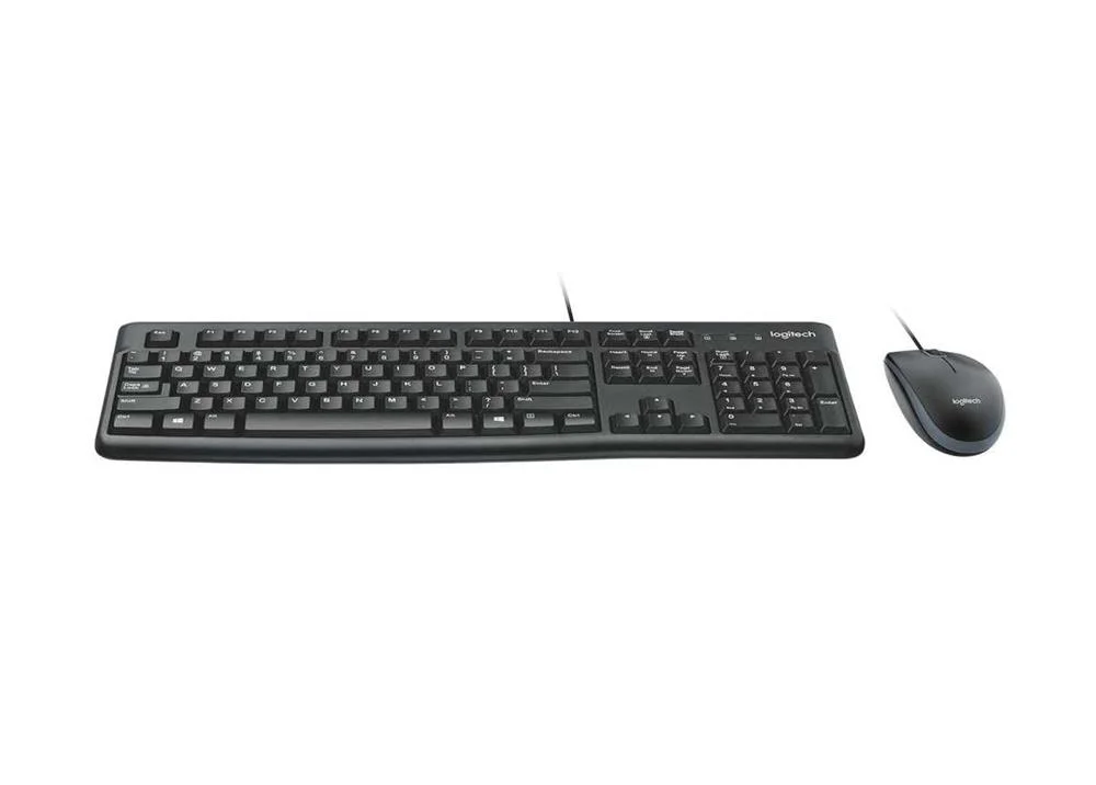 Logitech Desktop Mk120 Teclado Rato Incluído Usb .