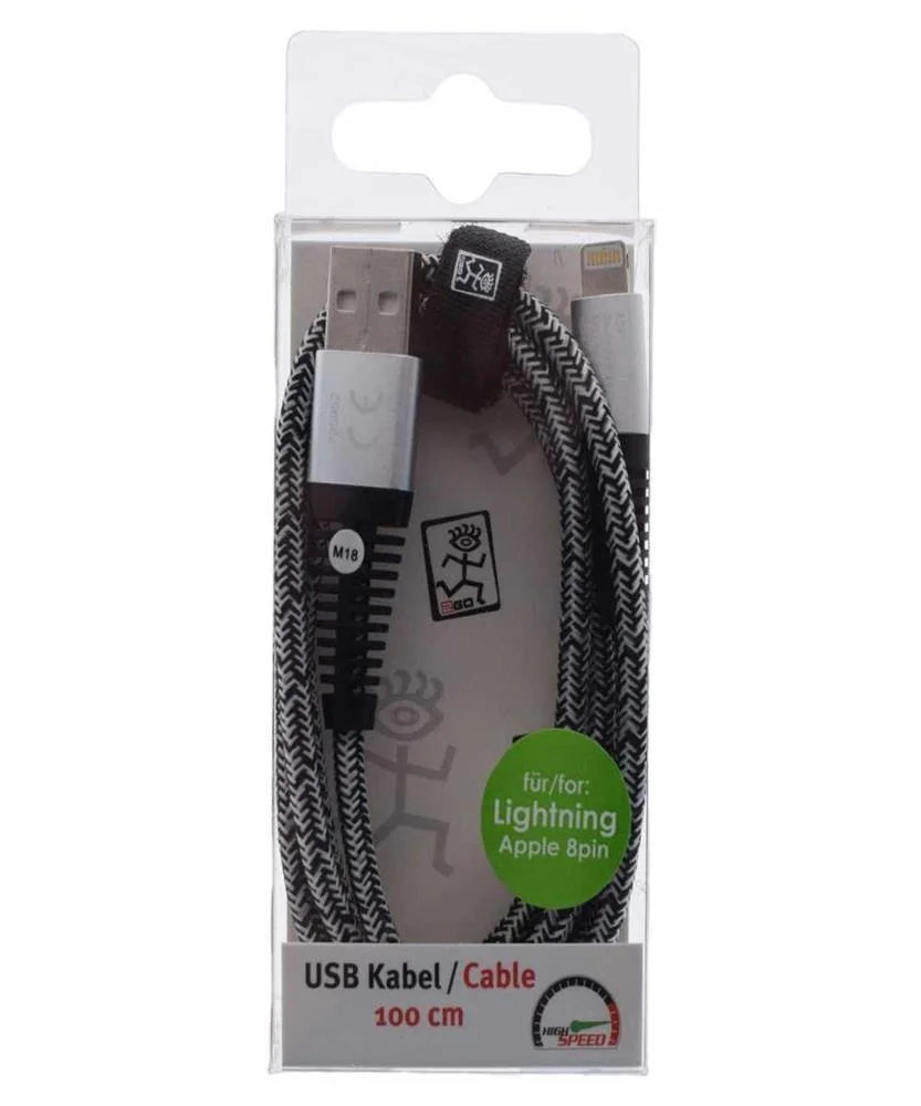 2go 795952 Cabo Lightning 1 M Prateado