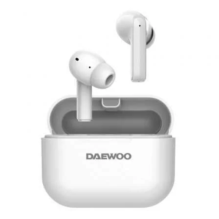 Auriculares Tws Bluetooth 5.3 C/ Cancelamento de Ruído Branco - Daewoo