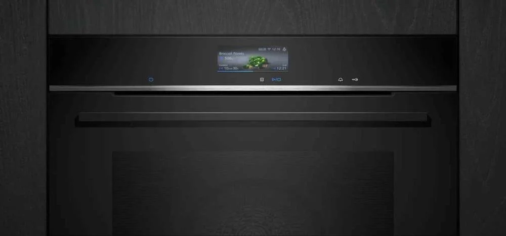 Integral Oven Iq700 Pyrolytic+Hydrolytic 71l (Black) - Siemens