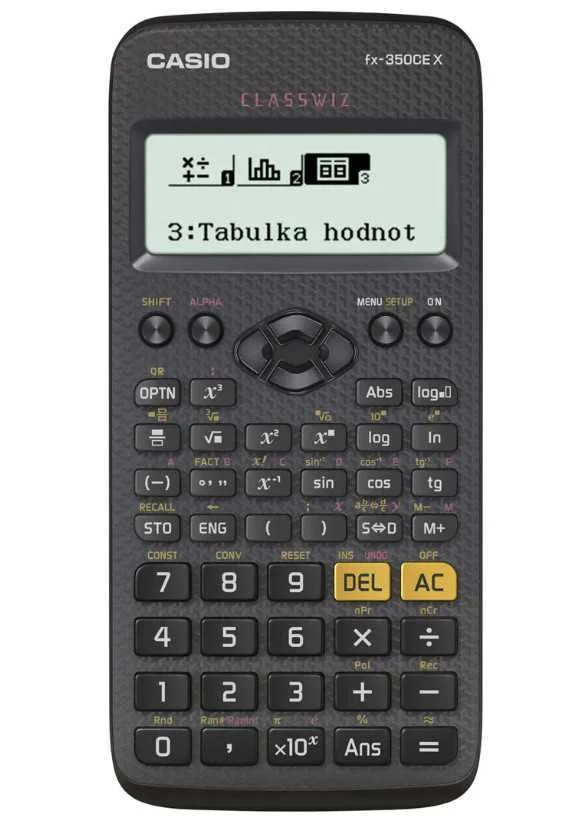 Casio Scientific Calculator Fx-350cex  379 Functions  77x166mm  Black
