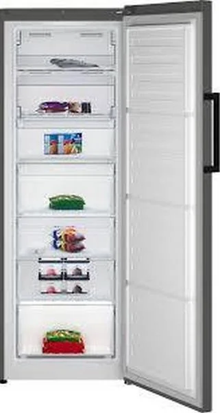 Arca Congeladora Vertical Rfne290l41gn 256l Nofrost Cinzento - Beko