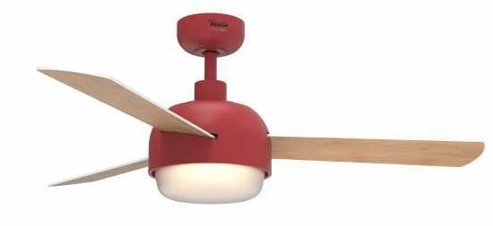 Ventilador de teto universal azul VENTO Vermelho