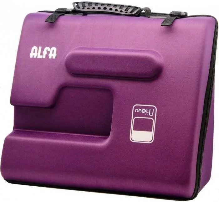 Capa de mala para máquina de costura ALFA Next To