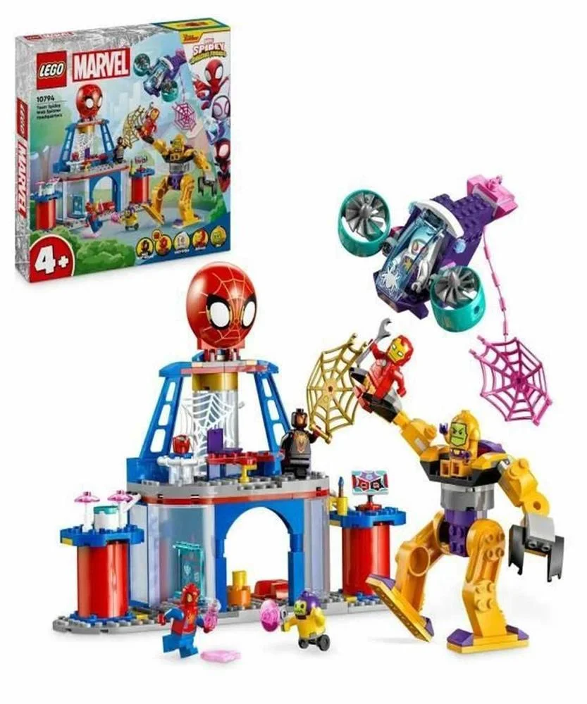 Jogo de Construção Lego Marvel Spidey And His Amazing Friends 10794 Team S 